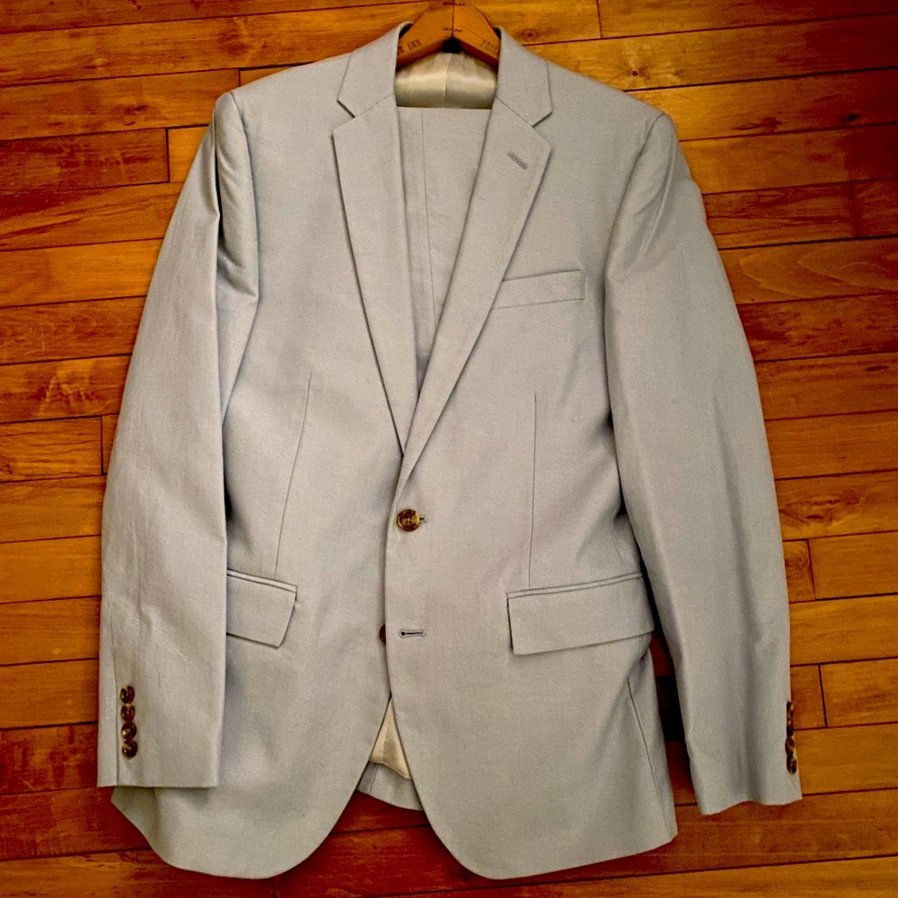 J. Crew SLIM FIT THOMPSON SUIT in worsted wool